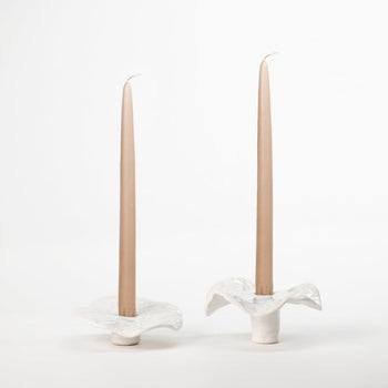 Organic Candlestick Holders