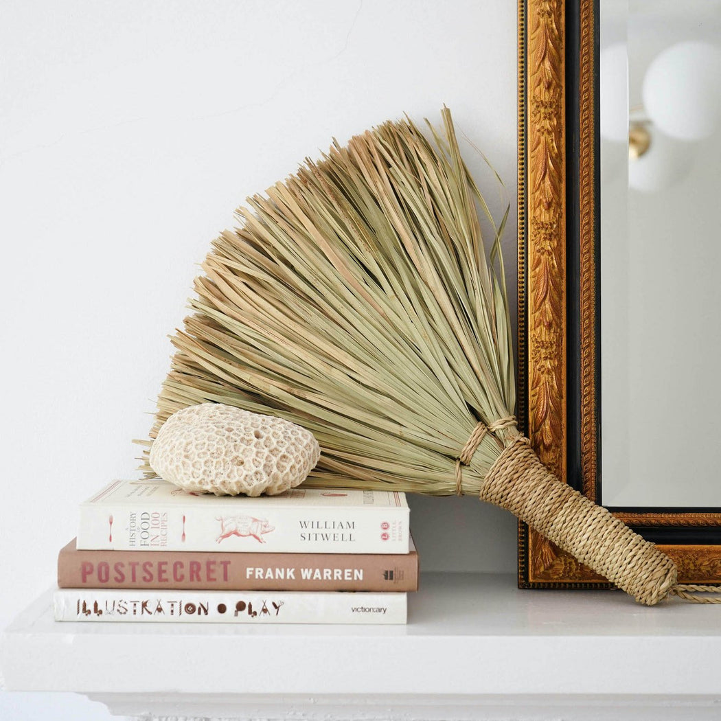 Handcrafted Palm Broom