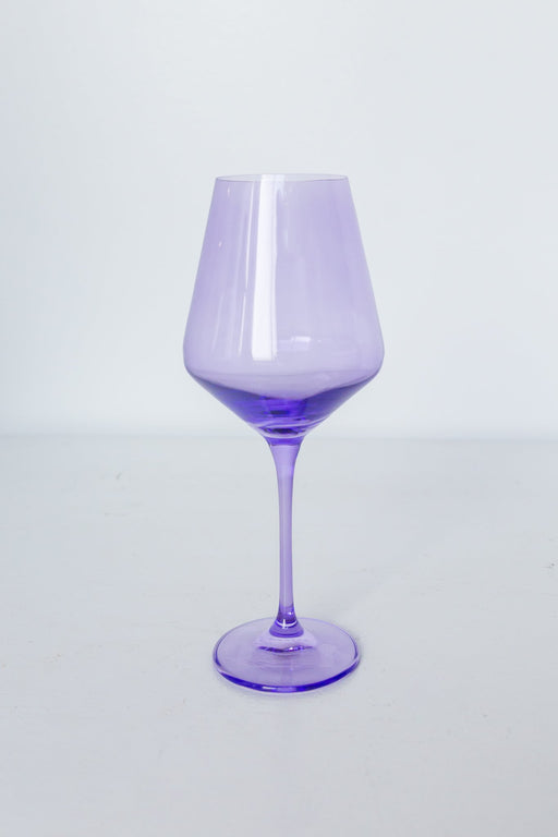 Wine Glasses in Lavender