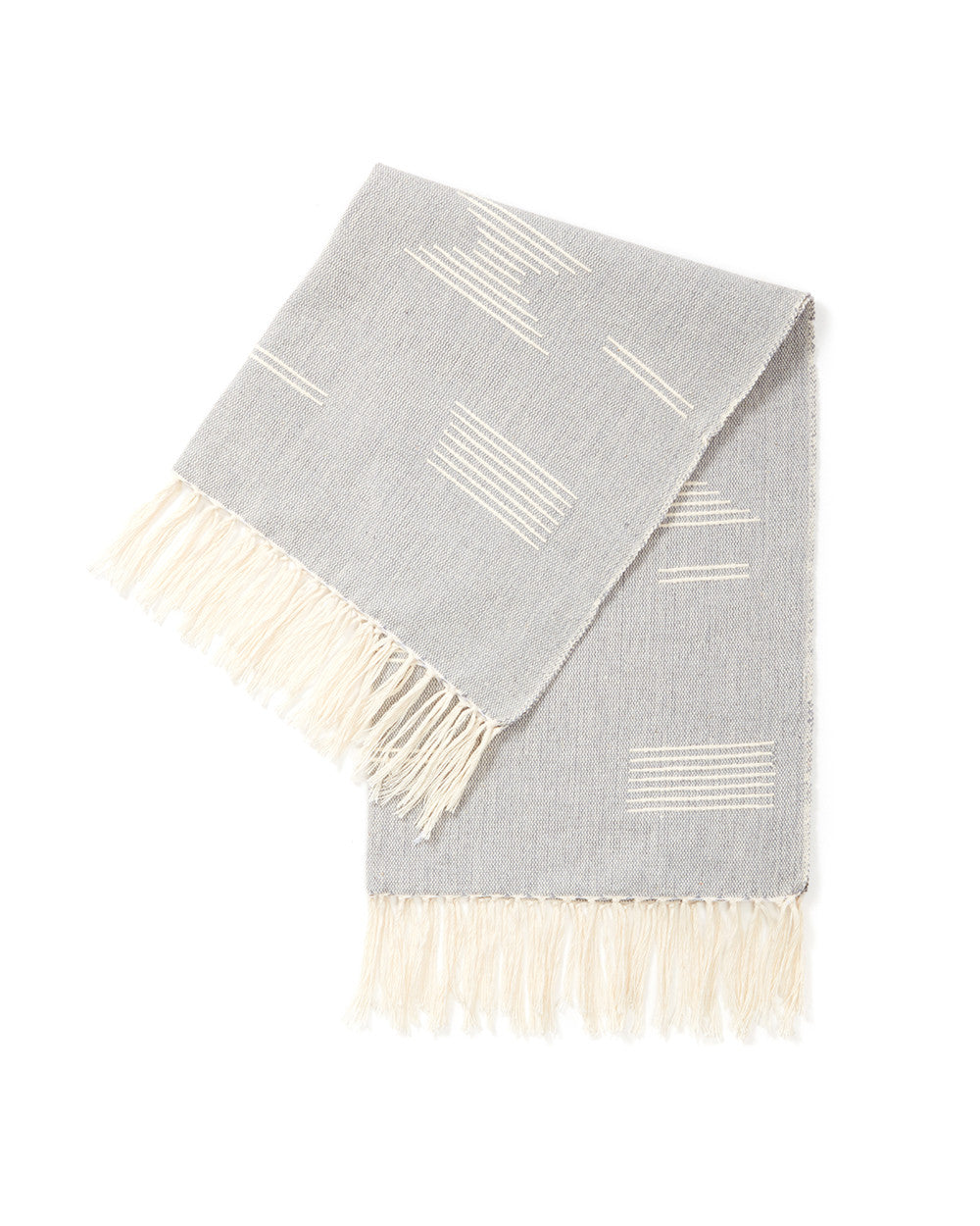 Shapes Towel in Grey